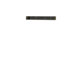 Półka Prestigo P15, półka ścienna, wisząca jednopoziomowa, orzech warmia, czarny