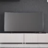 Szafka RTV Redlook 200 - nowoczesny stolik pod telewizor do salonu. Komoda pod TV 100 z ryflowanymi frontami. Ponadczasowa kolekcja mebli.