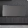 Szafka RTV Redlook 200 - nowoczesny stolik pod telewizor do salonu. Komoda pod TV 100 z ryflowanymi frontami. Ponadczasowa kolekcja mebli.