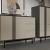 Zestaw Milano ZS6 do salonu komoda, 2x komoda, meblościanka meble pokojowe nowoczesne meble do pokoju dziennego czy biura.