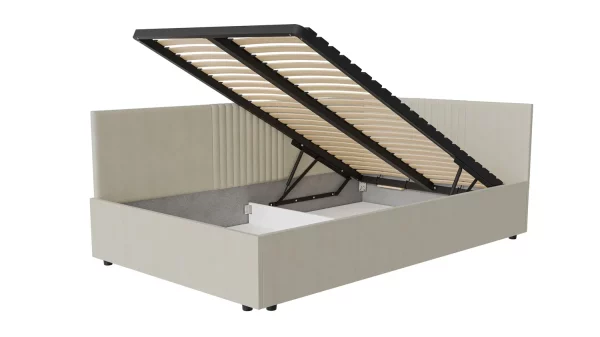 Łóżko 120x200 Lena - Funkcjonalne oraz nowoczesne łóżko o szerokości 120 cm, zaprojektowane z myślą o potrzebach zarówno chłopca, jak i dziewczynki. 