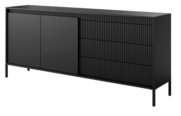 Komoda 187 dwudrzwiowa z 3 szufladami Senso C - obrazek 6