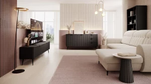 Zestaw mebli do salonu mebli regał komoda Doma 4